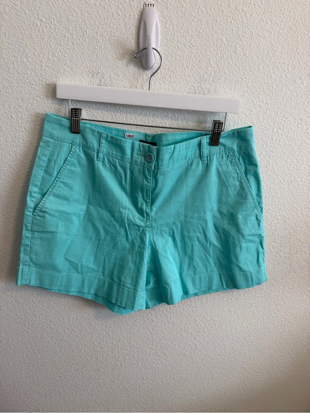 Nautica Women's Chino Shorts - Aqua Turquoise
